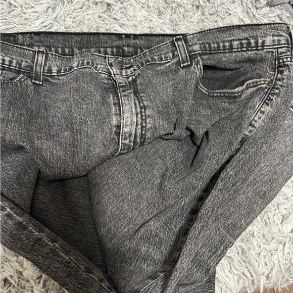 Levi's 541 Men's Athletic Fit Tapered black/gray Denim Jeans Size 42 x 32 - Picture 3 of 4